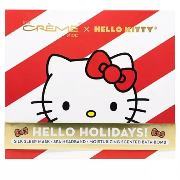 The Creme Shop X Hello Kitty Hello Holiday Spa Set - NWB - Picture 2 of 12